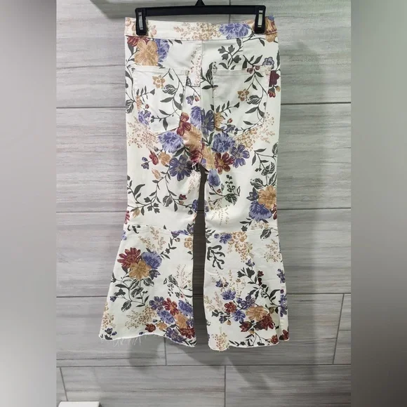 We The Free Youthquake Crop Flare Pants Floral print 27 - Picture 3 of 4